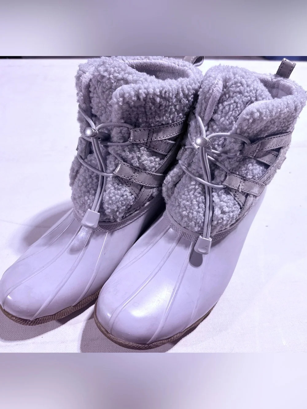 Sperry Women’s Shoes - White and Gray Interior Label